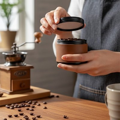 Boîte à café | Hermétique Élégante - INFUSION Accessoires thé/café