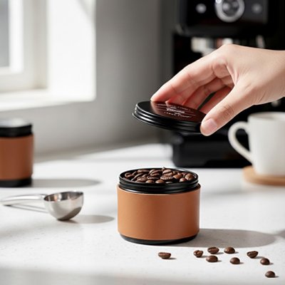 Boîte à café | Hermétique Élégante - INFUSION Accessoires thé/café