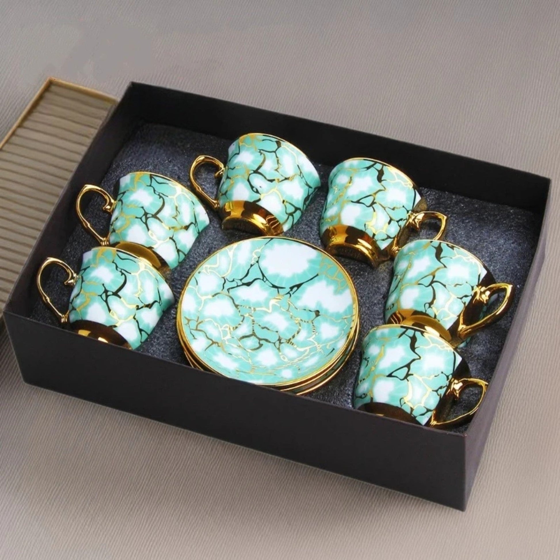 Service à Café - GoldenEdgeElegance™ - INFUSION Accessoires thé/café