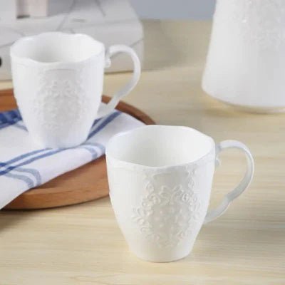 Service à Café - WhiteEmbossTea™ - INFUSION Accessoires thé/café