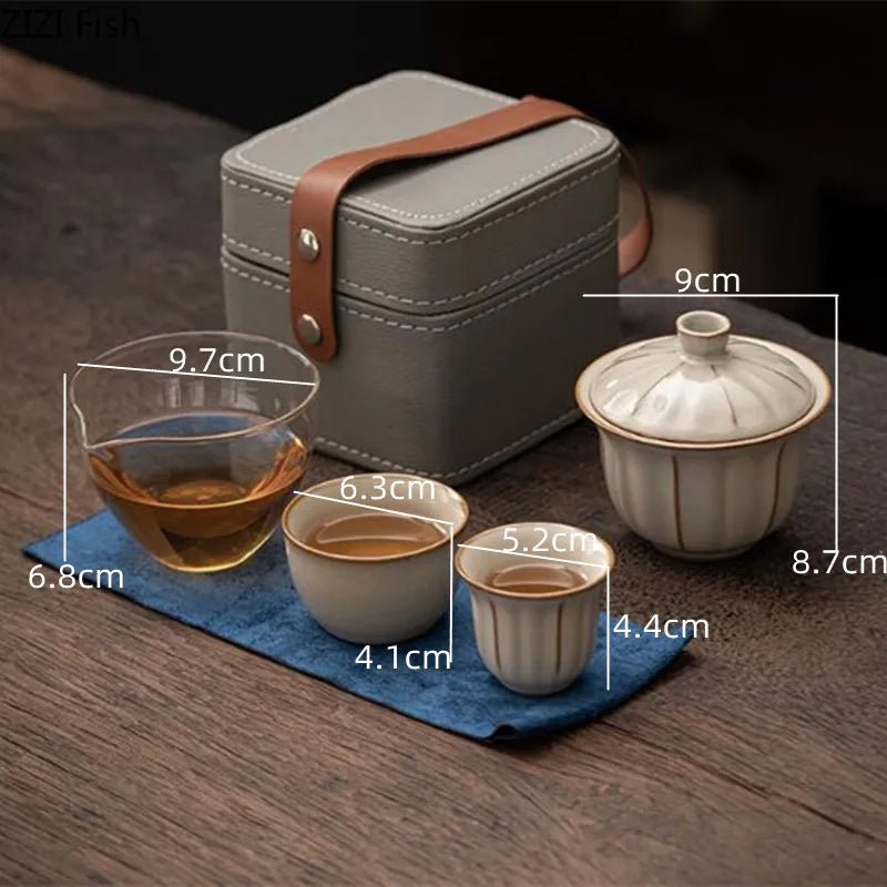 Service à Thé Céramique - TravelTea™ - INFUSION Accessoires thé/café