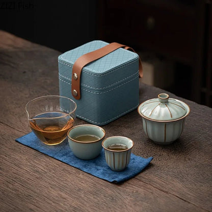 Service à Thé Céramique - TravelTea™ - INFUSION Accessoires thé/café