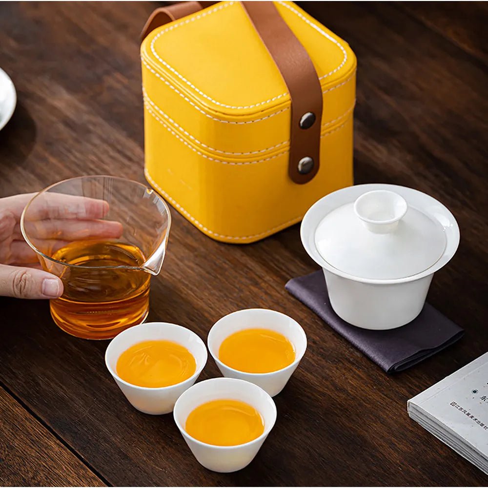 Service à Thé de Voyage - JadeBrew™ - INFUSION Accessoires thé/café