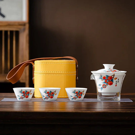 Service à Thé de Voyage - JadeBrew™ - INFUSION Accessoires thé/café