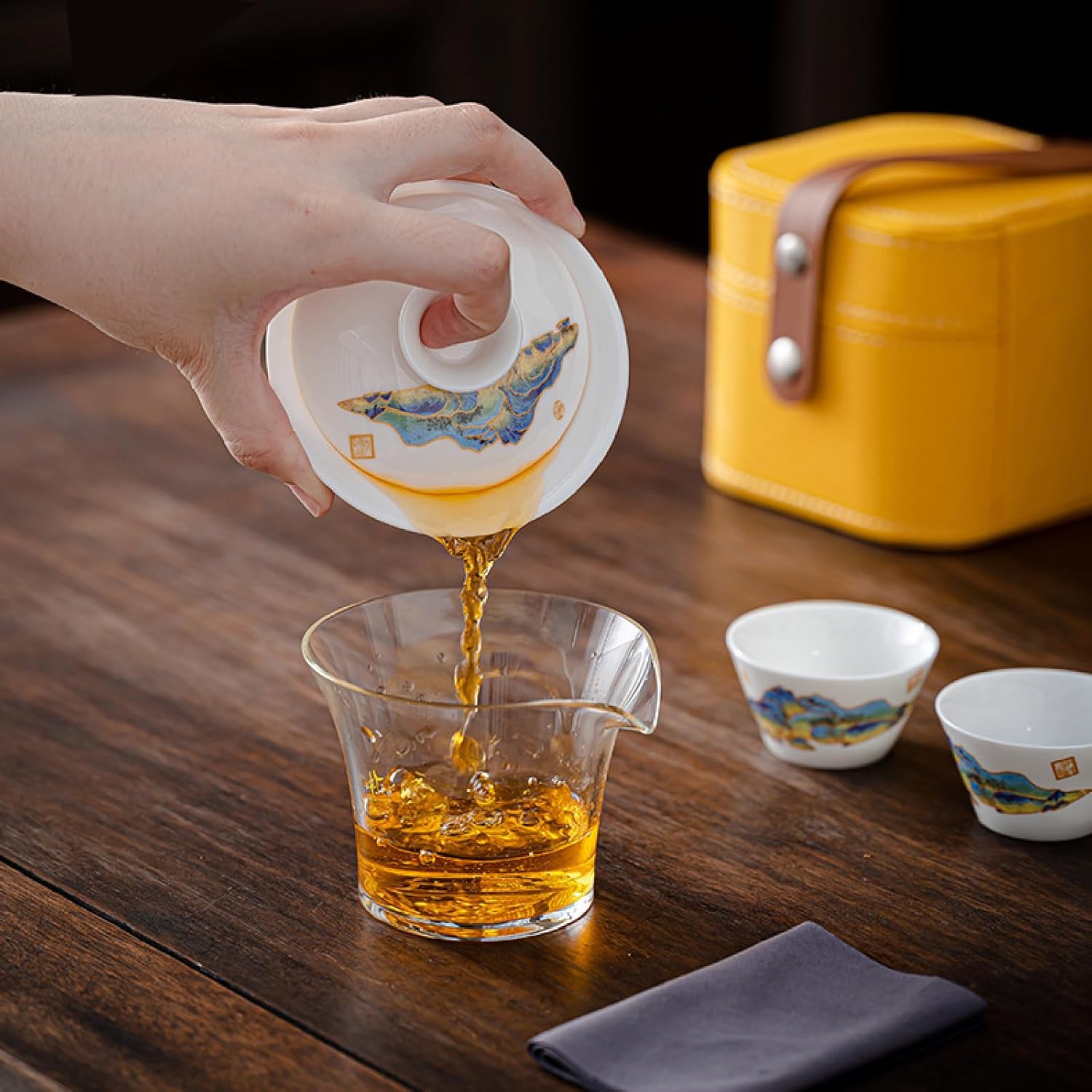 Service à Thé de Voyage - JadeBrew™ - INFUSION Accessoires thé/café