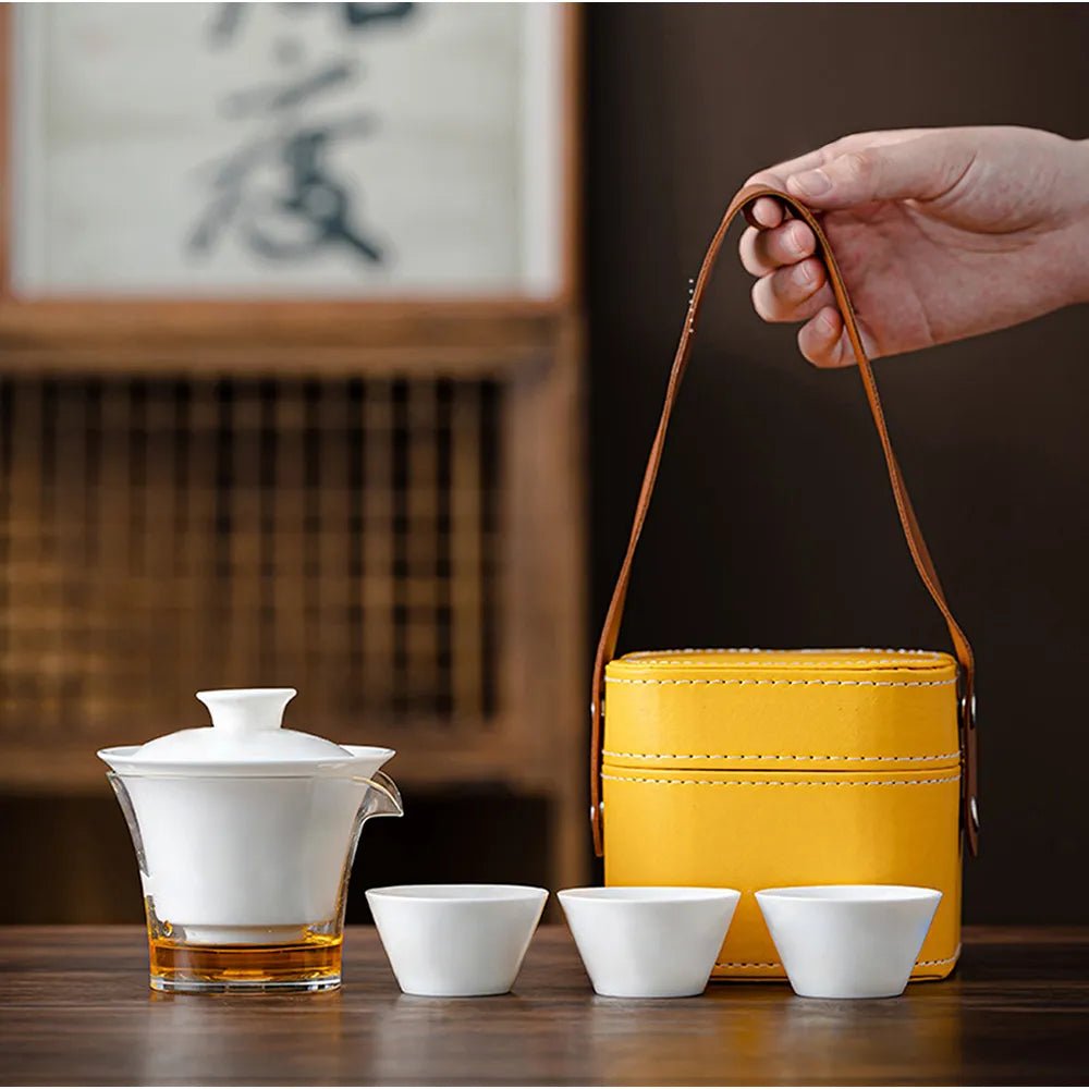 Service à Thé de Voyage - JadeBrew™ - INFUSION Accessoires thé/café