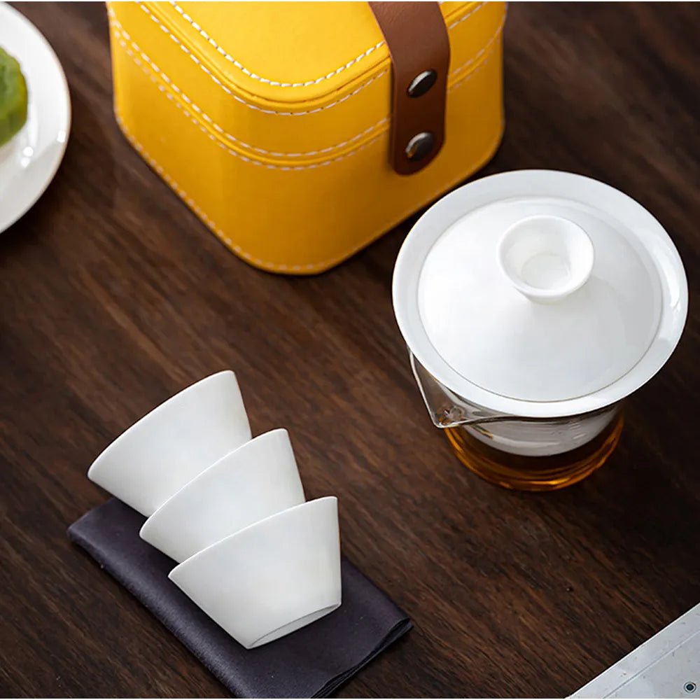 Service à Thé de Voyage - JadeBrew™ - INFUSION Accessoires thé/café