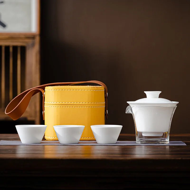 Service à Thé de Voyage - JadeBrew™ - INFUSION Accessoires thé/café