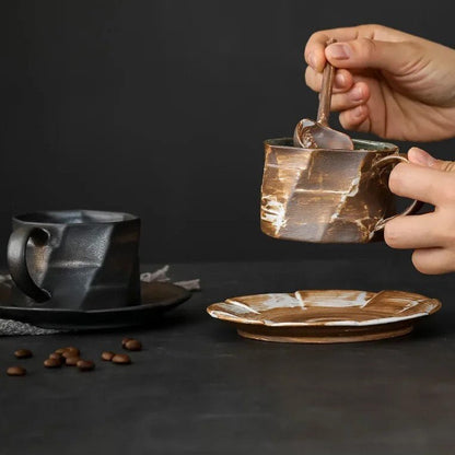 Tasse à Café en Grès - OrigamiStone™ - INFUSION Accessoires thé/café