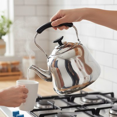 Théière en Inox | Elegance Durable - INFUSION Accessoires thé/café